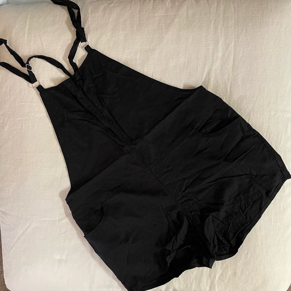 Torrid Linen Shortalls